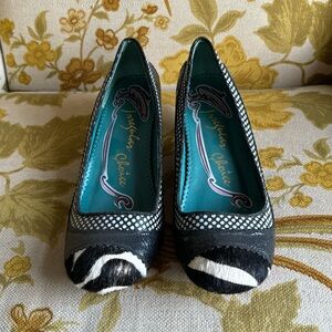 Irregular choice shoes size 9.